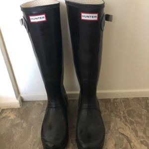 Hunter rain boots